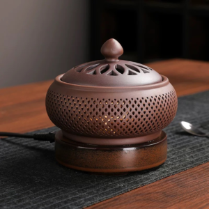 Electric Incense Burner with Light