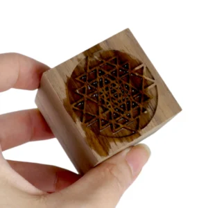 Earth Esprit Sri Yantra Mini Wood Diffuser