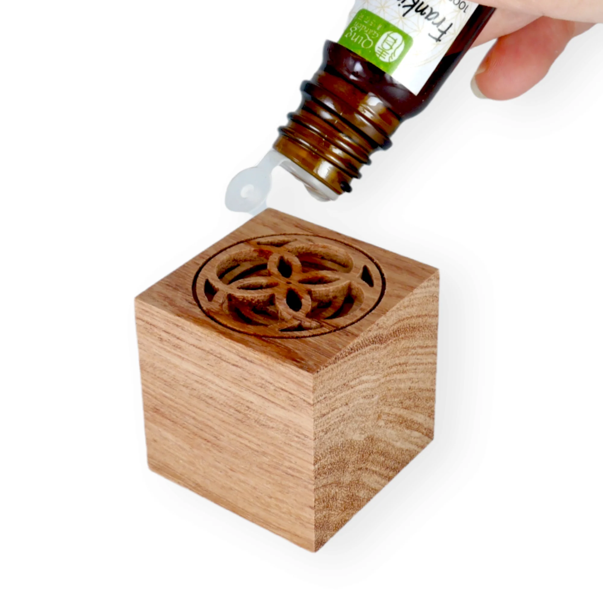 Mini Wood Diffuser - 4cm Block - Earth Esprit